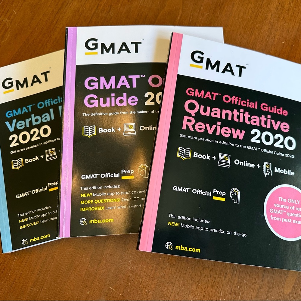 NEW GMAT Official Guide 2020 Bundle: 3 Books + Online Question Bank